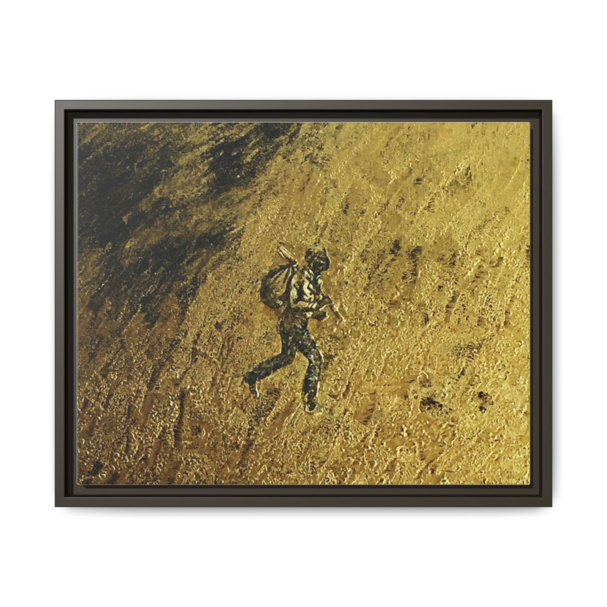 Cimarron Golden Matte Canvas, Framed (Multi-color)
