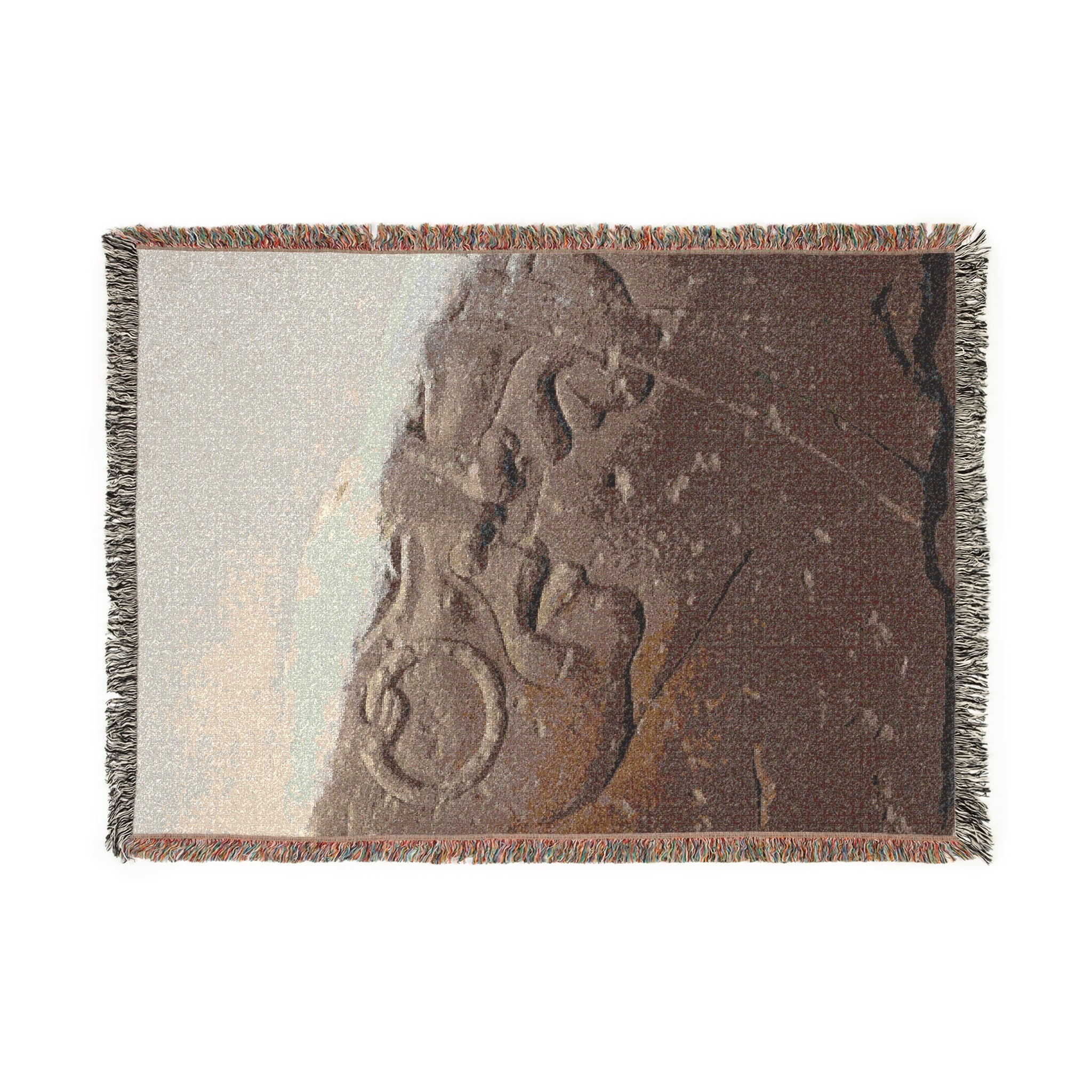 Amor y Guerra Woven Blanket