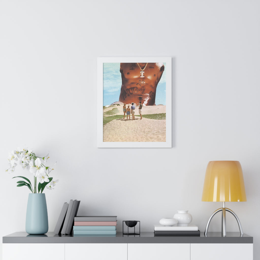 Shock and Awe Framed Poster