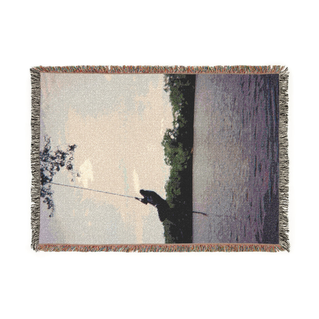 Come in the Water Woven Blanket