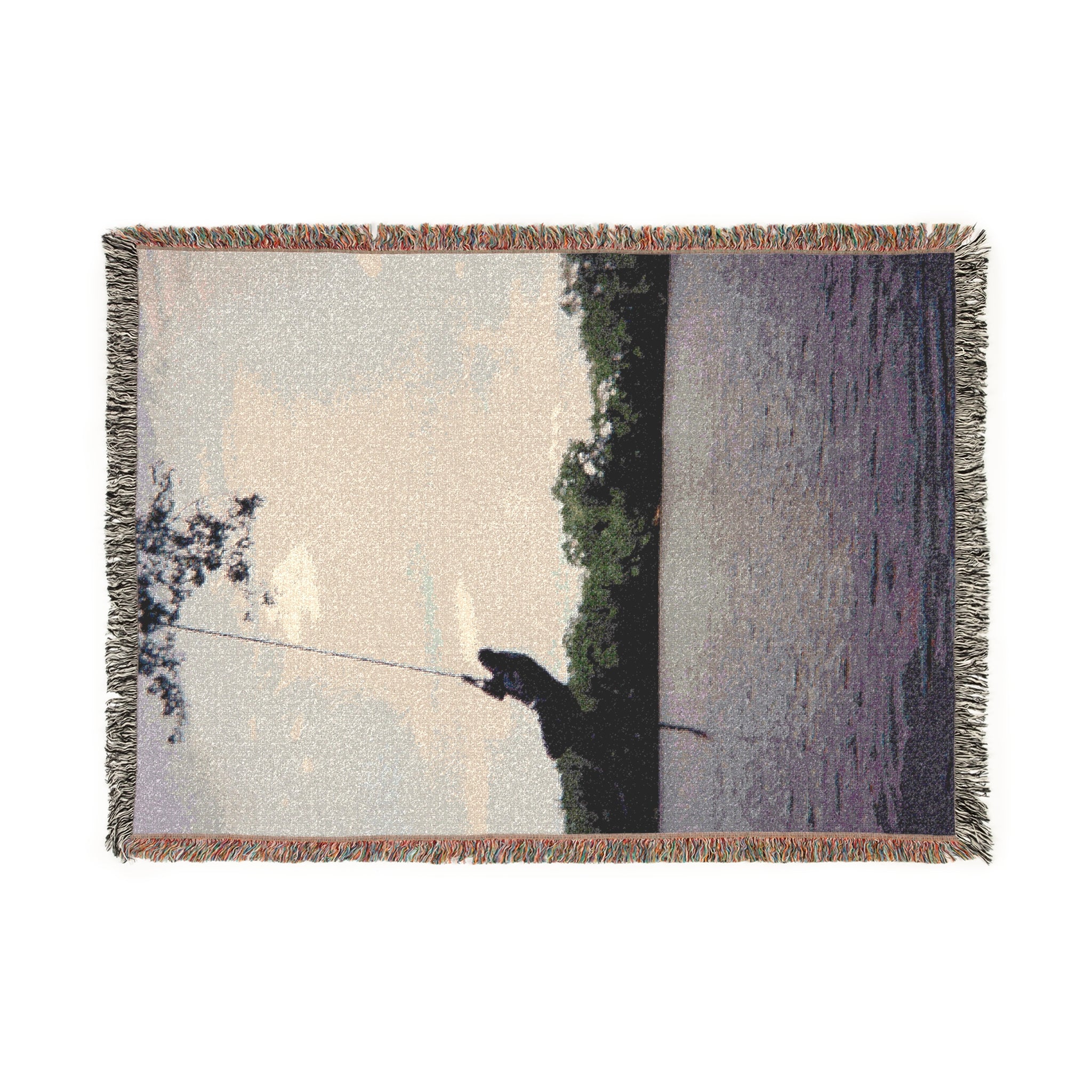 Come in the Water Woven Blanket