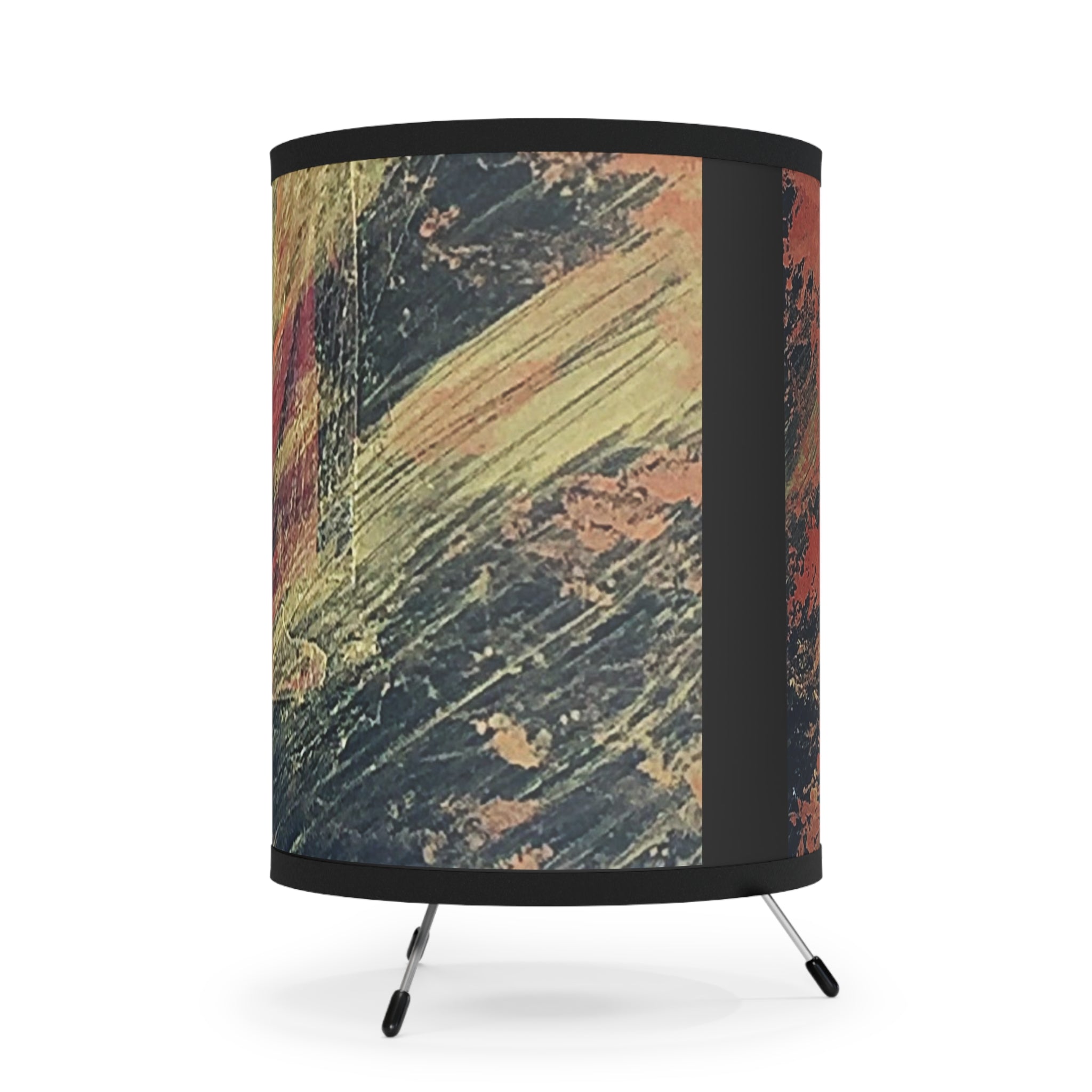 Walking Freedom Tripod Lamp with High-Res Printed Shade, US\CA plug