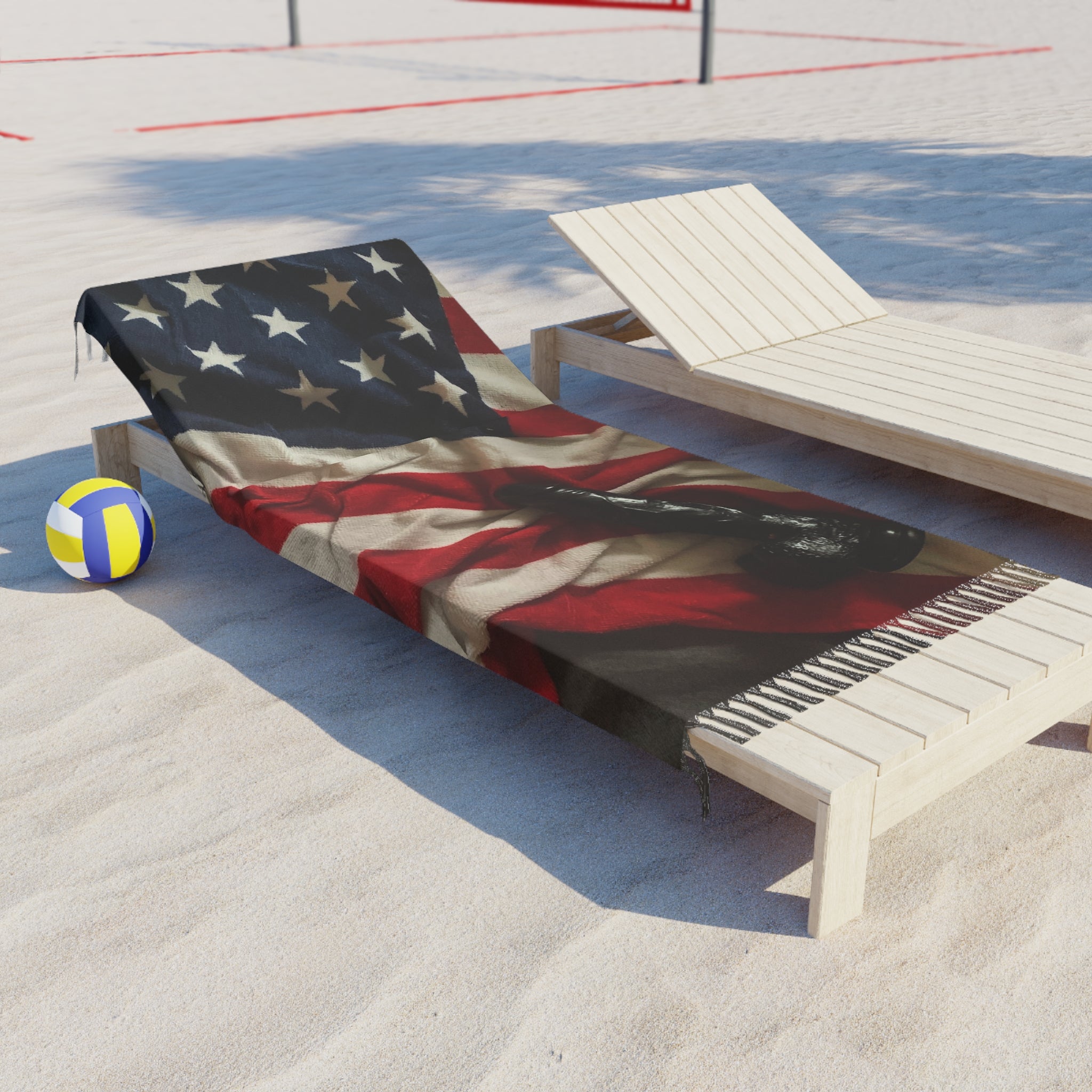 XXX  Stars and Stripes Boho Beach Cloth