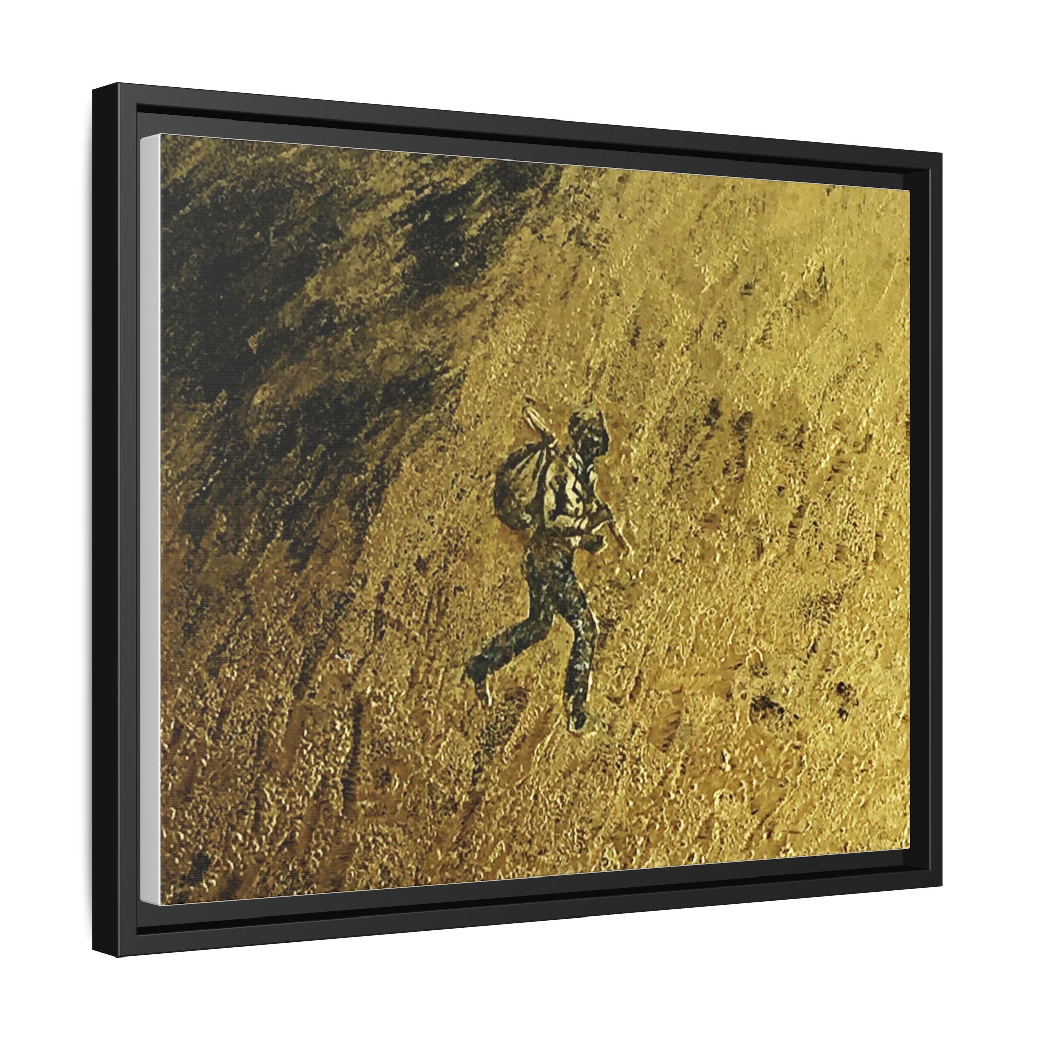 Cimarron Golden Matte Canvas, Framed (Multi-color)