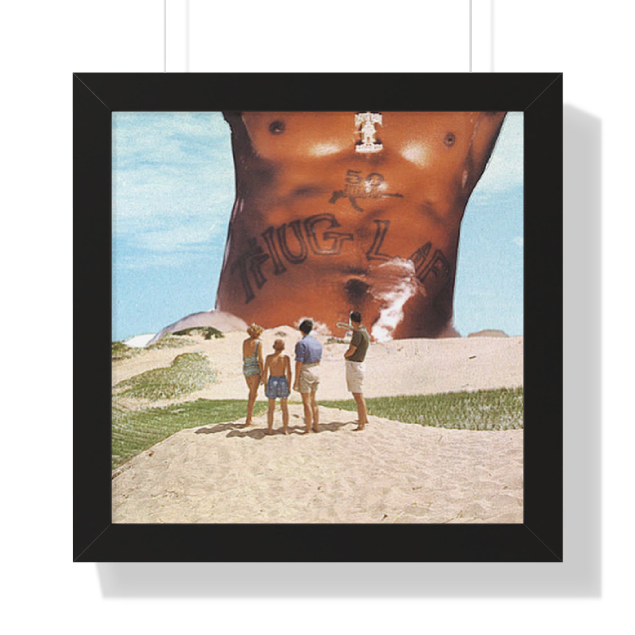 Shock and Awe Framed Poster