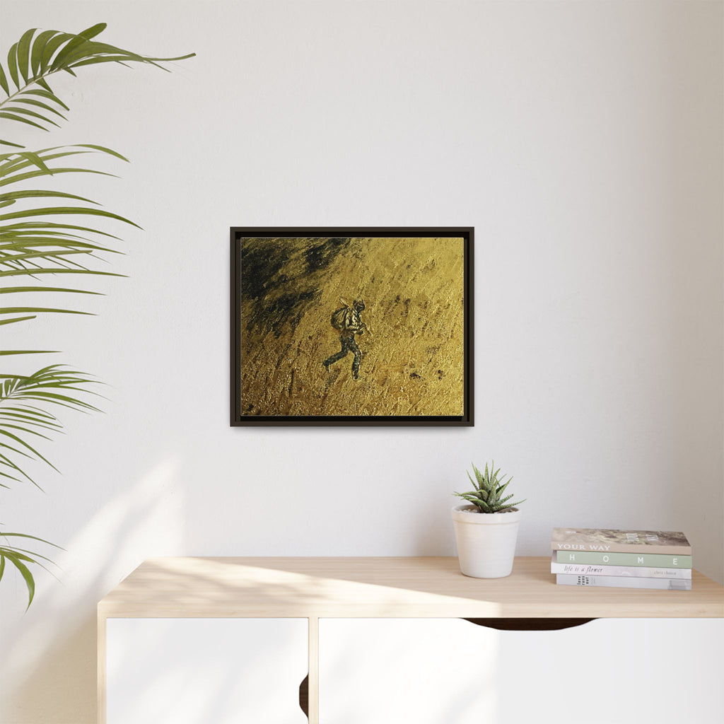 Cimarron Golden Matte Canvas, Framed (Multi-color)