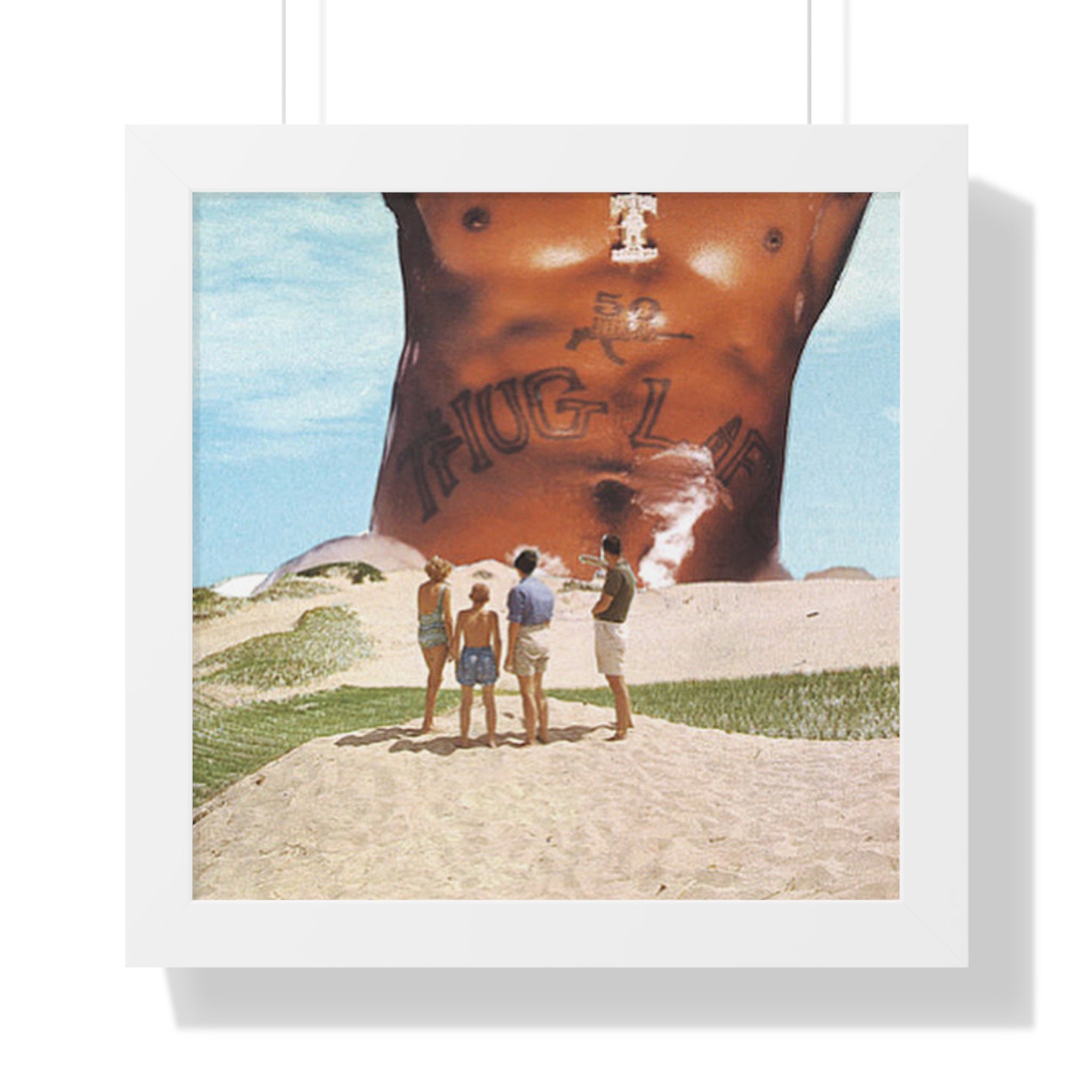 Shock and Awe Framed Poster