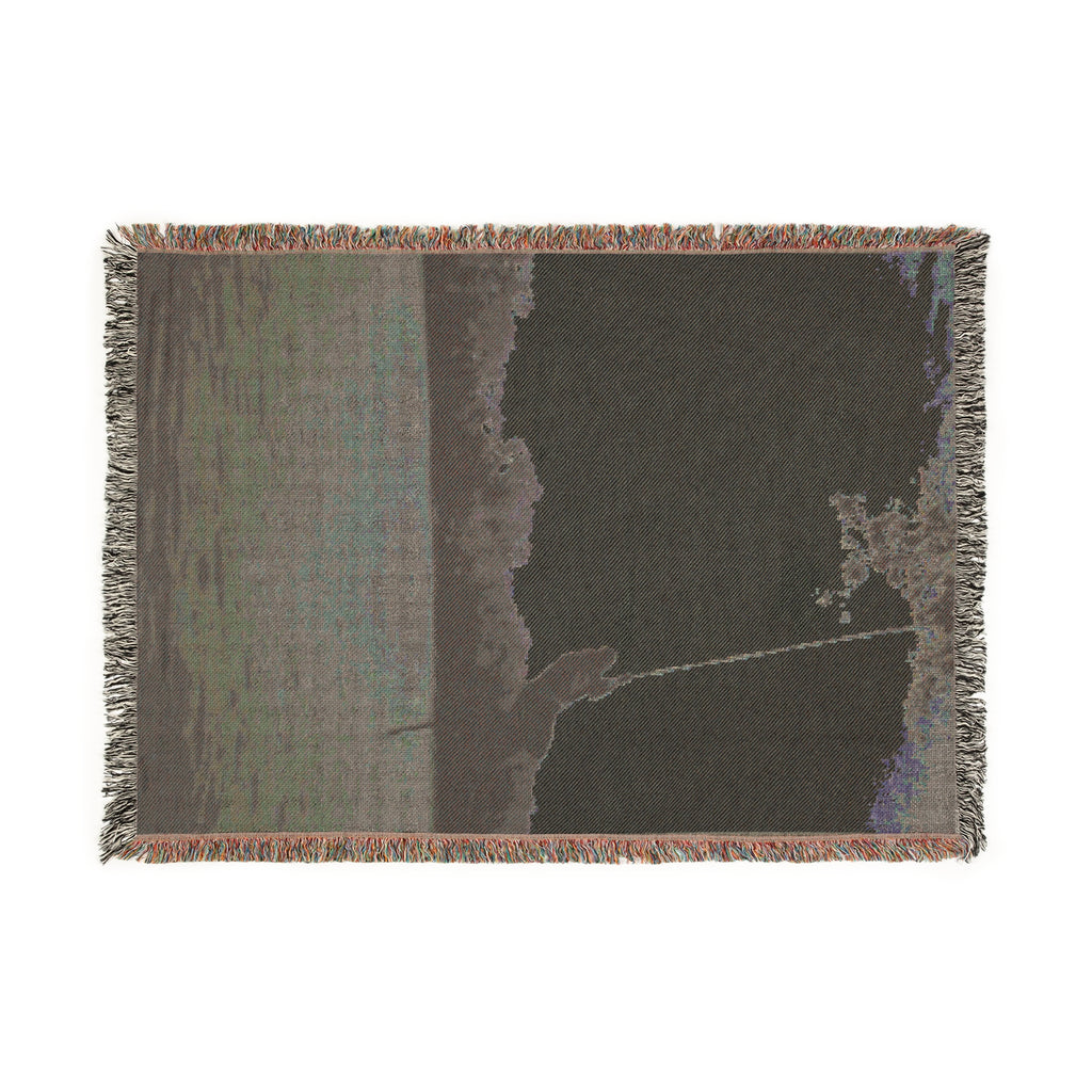 Come in the Water Woven Blanket