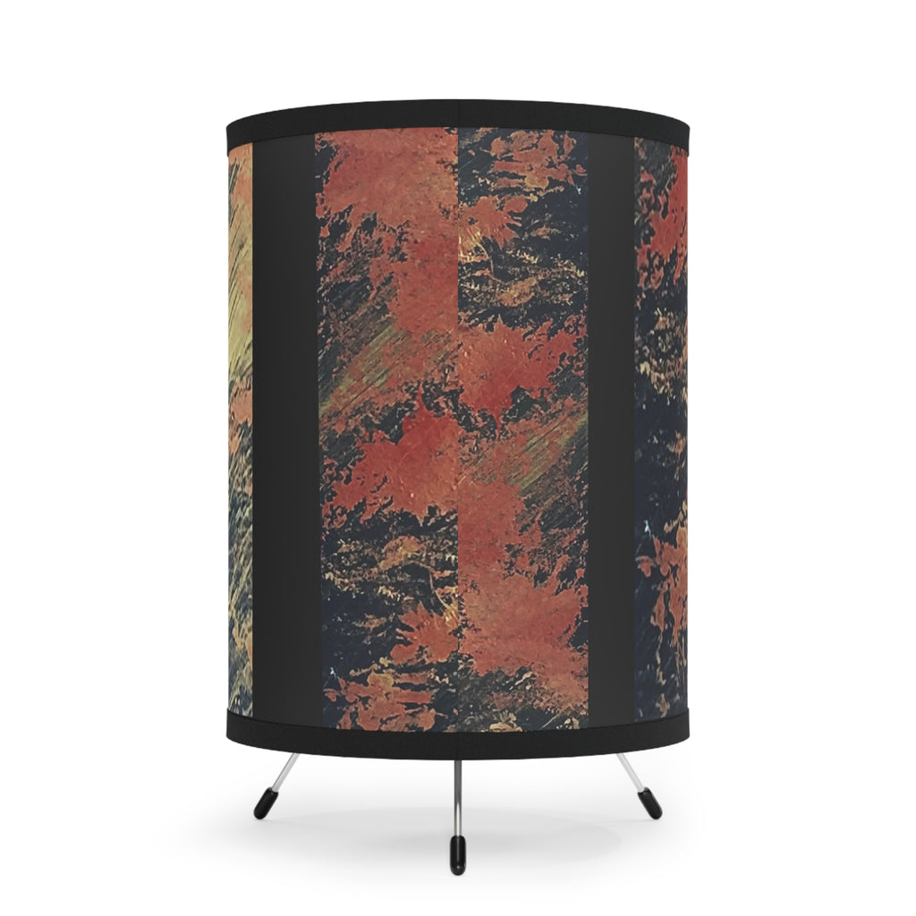 Walking Freedom Tripod Lamp with High-Res Printed Shade, US\CA plug