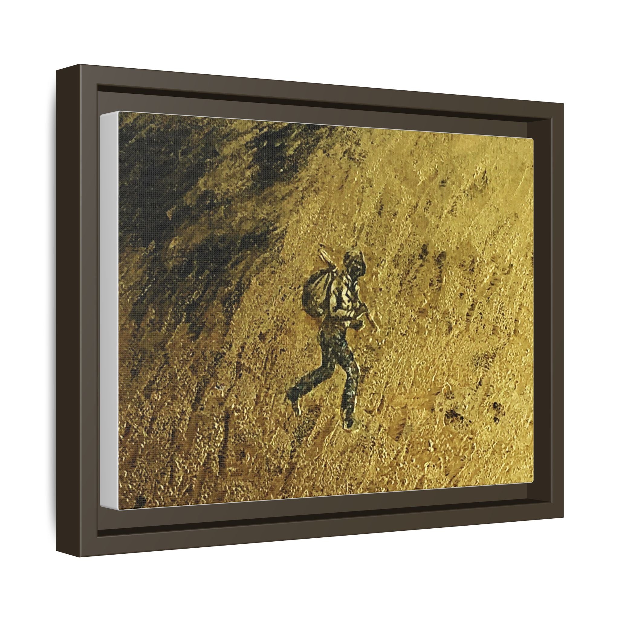 Cimarron Golden Matte Canvas, Framed (Multi-color)