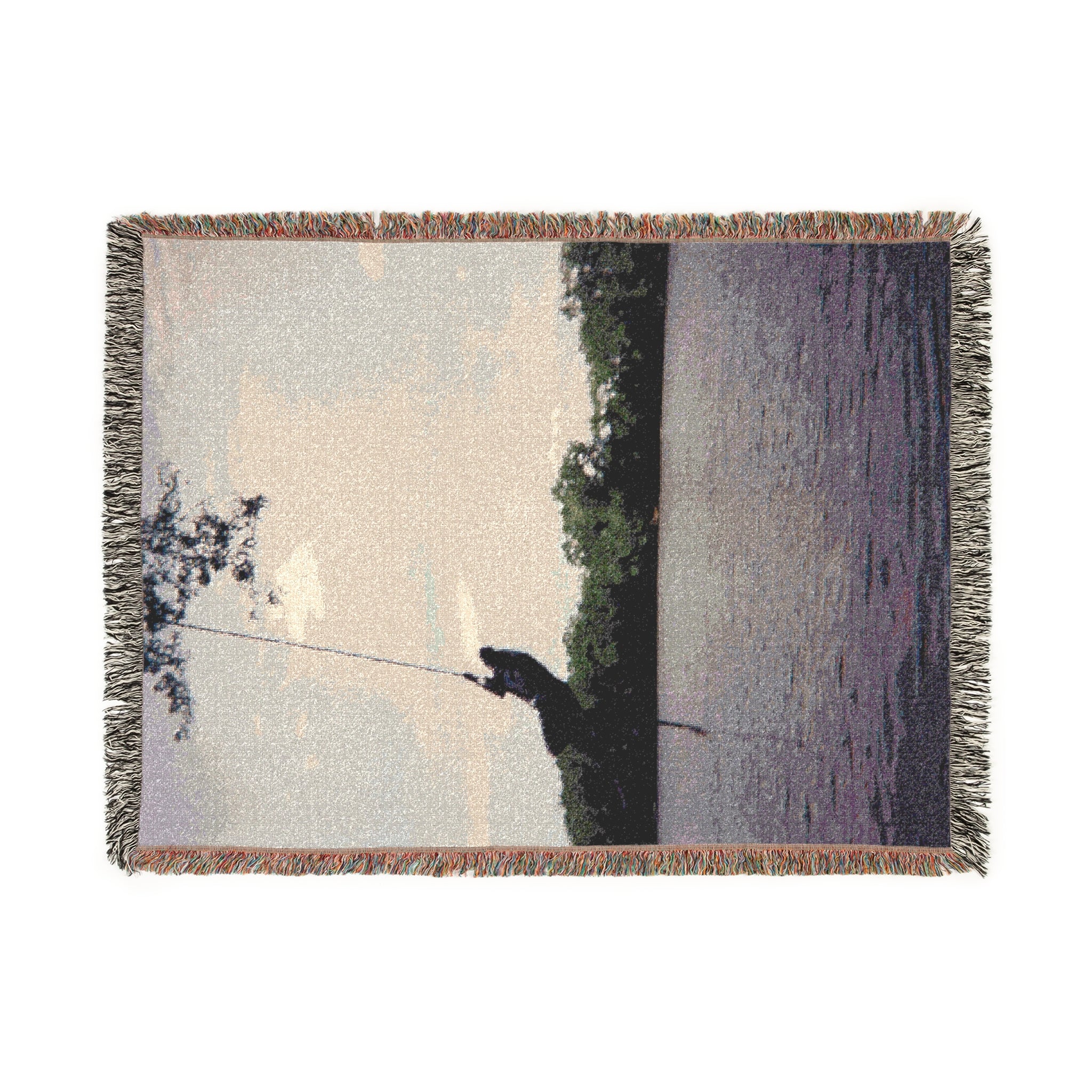 Come in the Water Woven Blanket