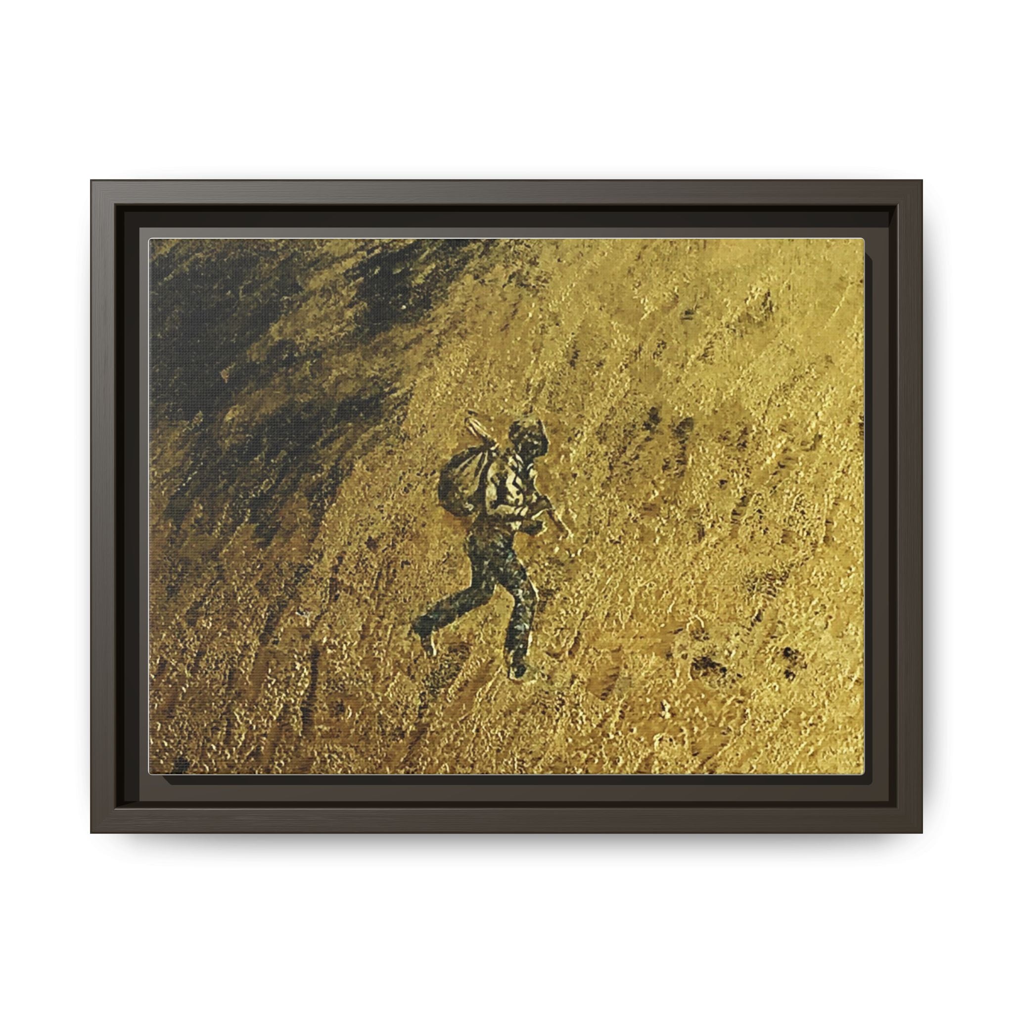Cimarron Golden Matte Canvas, Framed (Multi-color)