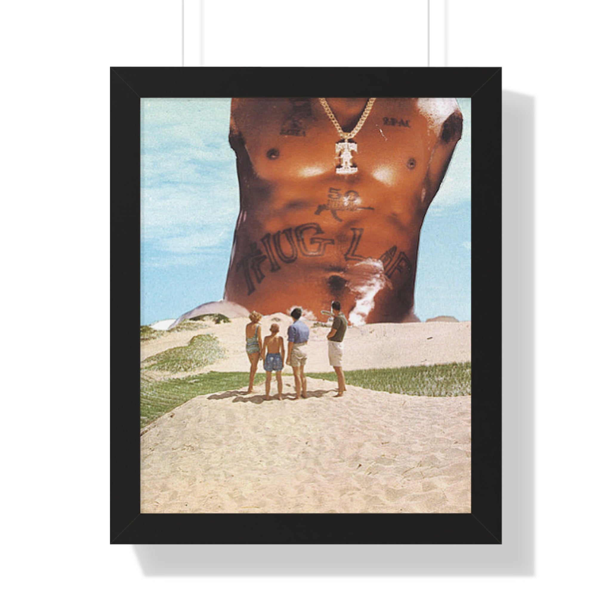 Shock and Awe Framed Poster