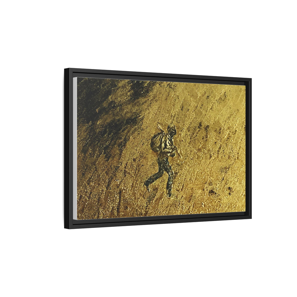 Cimarron Golden Matte Canvas, Framed (Multi-color)