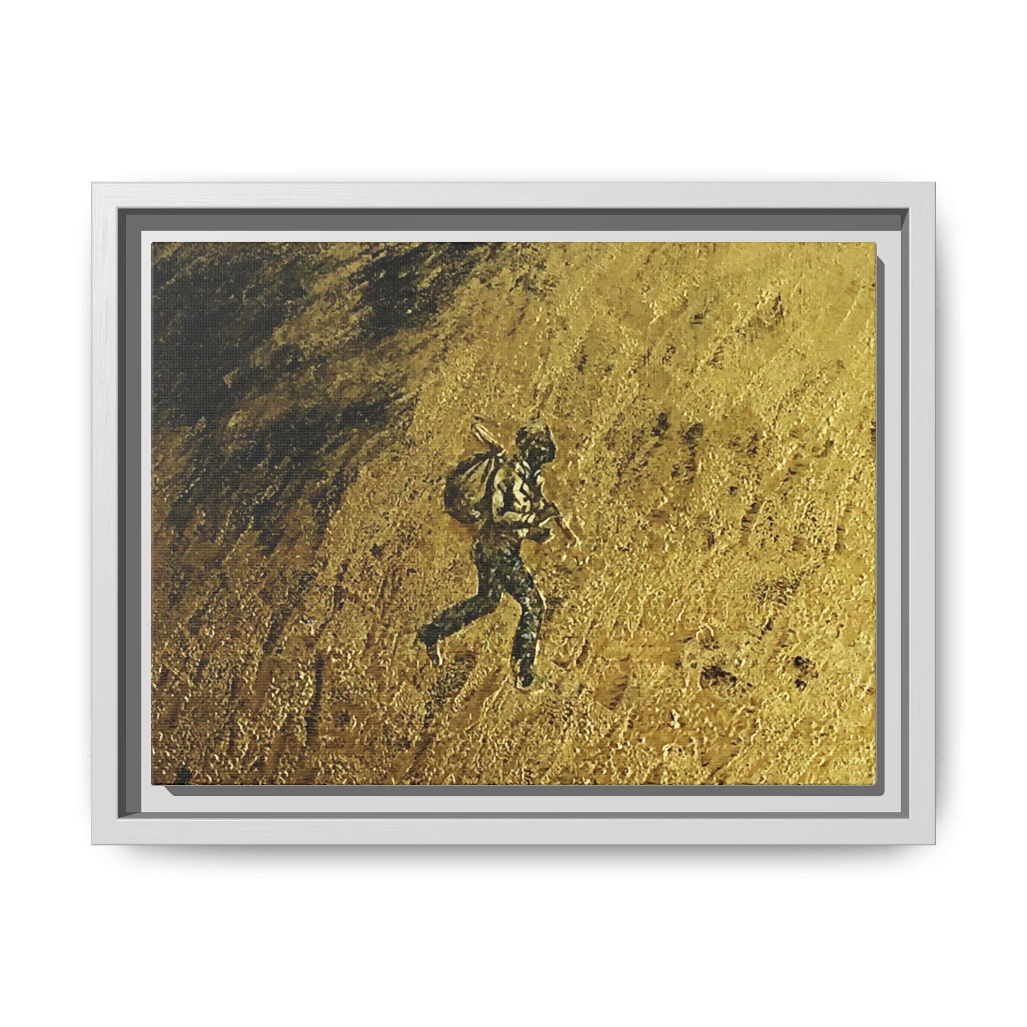 Cimarron Golden Matte Canvas, Framed (Multi-color)