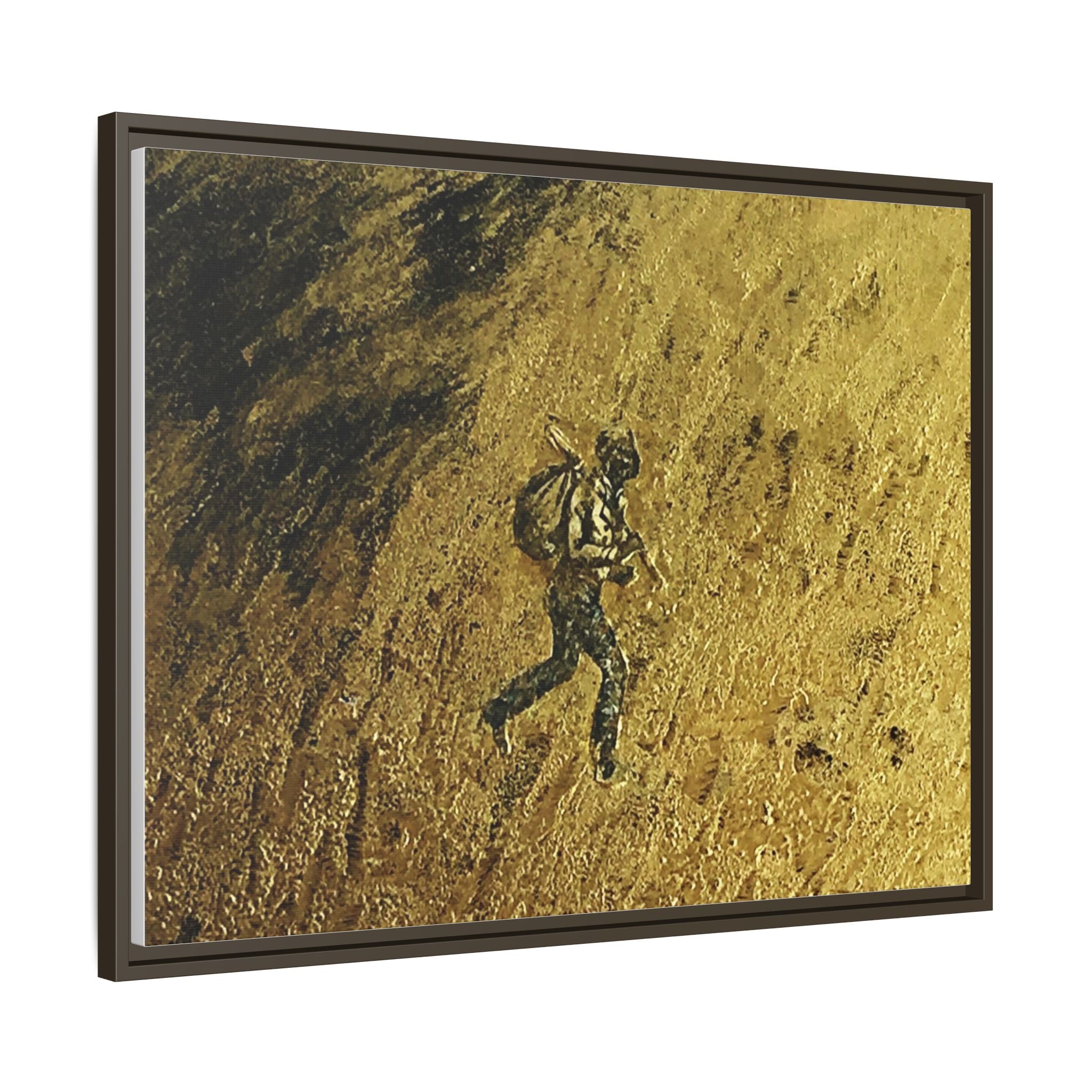 Cimarron Golden Matte Canvas, Framed (Multi-color)