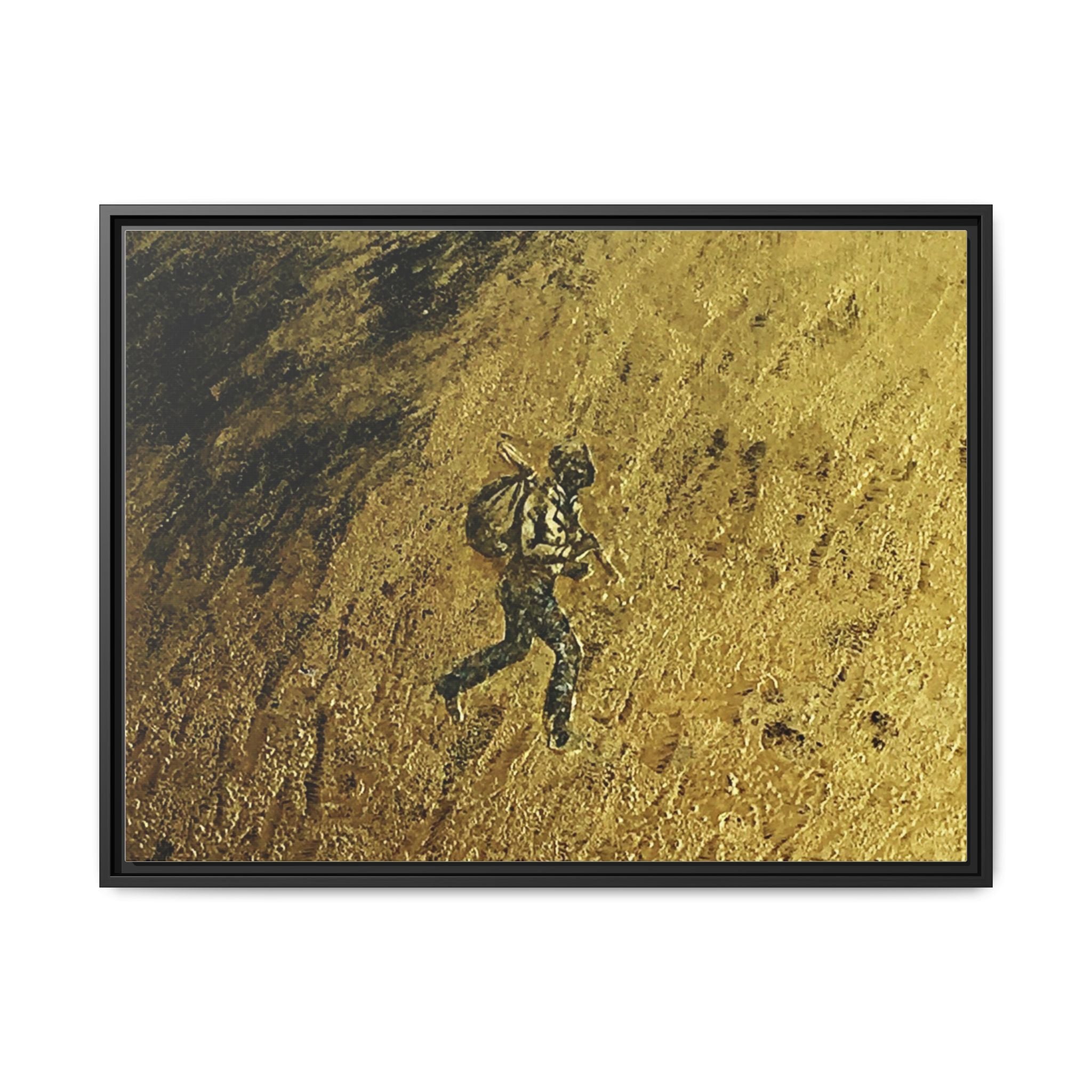Cimarron Golden Matte Canvas, Framed (Multi-color)