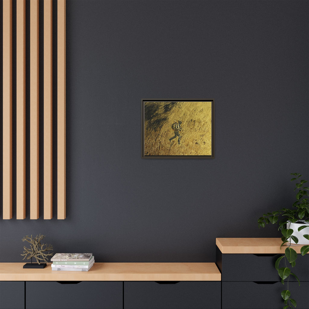 Cimarron Golden Matte Canvas, Framed (Multi-color)