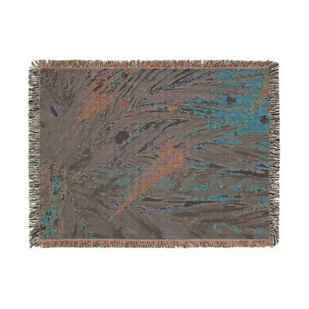 Inshallah Palm Woven Blanket