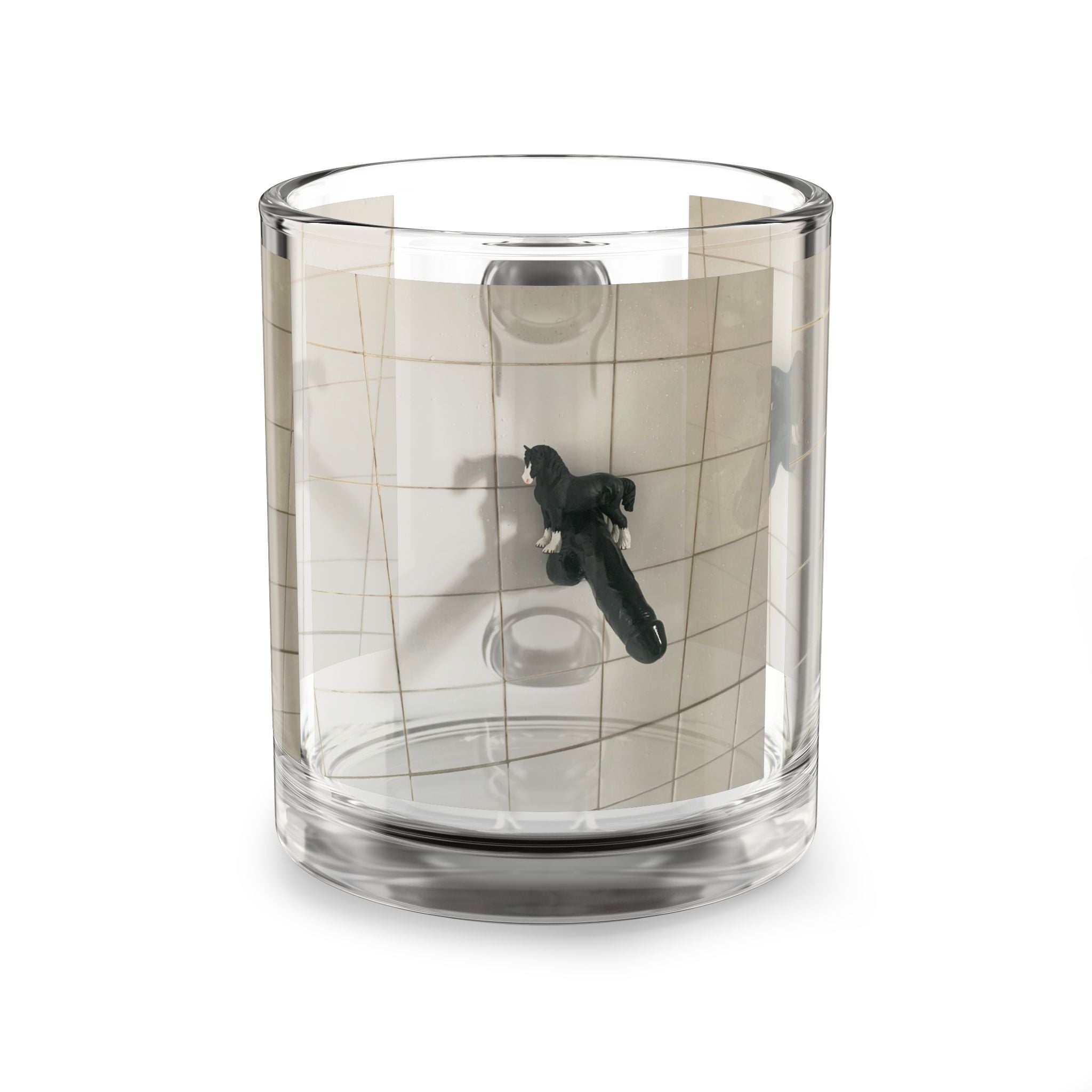 XXX Stallion Glass Mug, 10oz