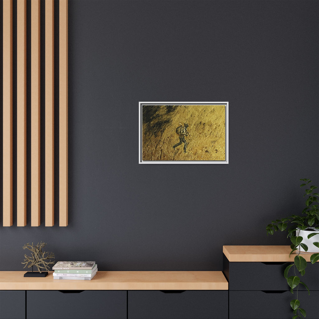 Cimarron Golden Matte Canvas, Framed (Multi-color)