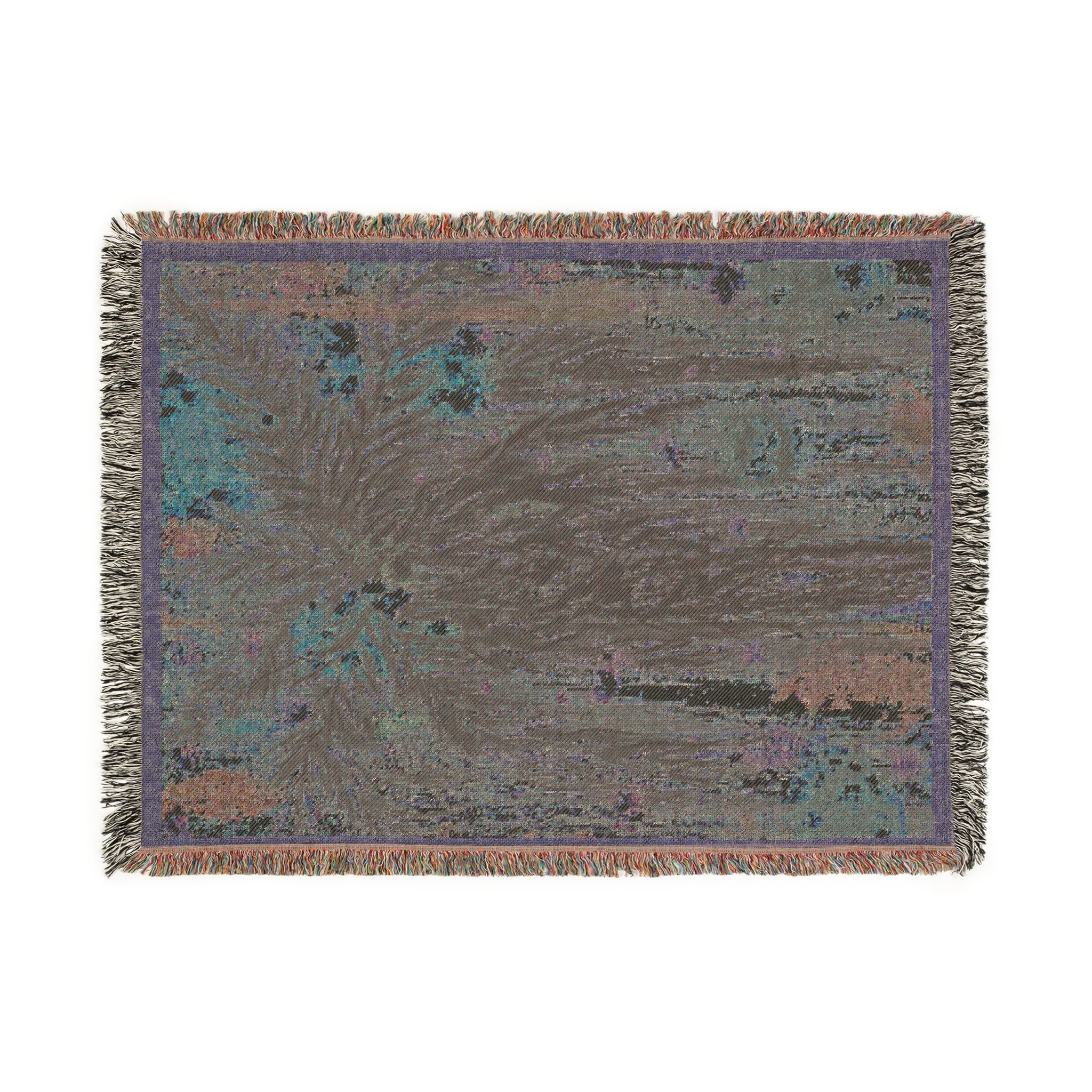 Gema Palm Woven Blanket